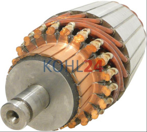 Anker für Anlasser der JD-Serie 0001362...-Serie Bosch 2004004074 2004004092 2004004095 2004004952 2004014952 12 Volt 2,7 KW Original Bosch